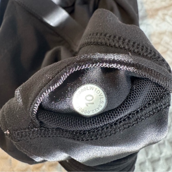 Black Lululemon Activewear Top | Good Used Condition - Picture 3 of 3